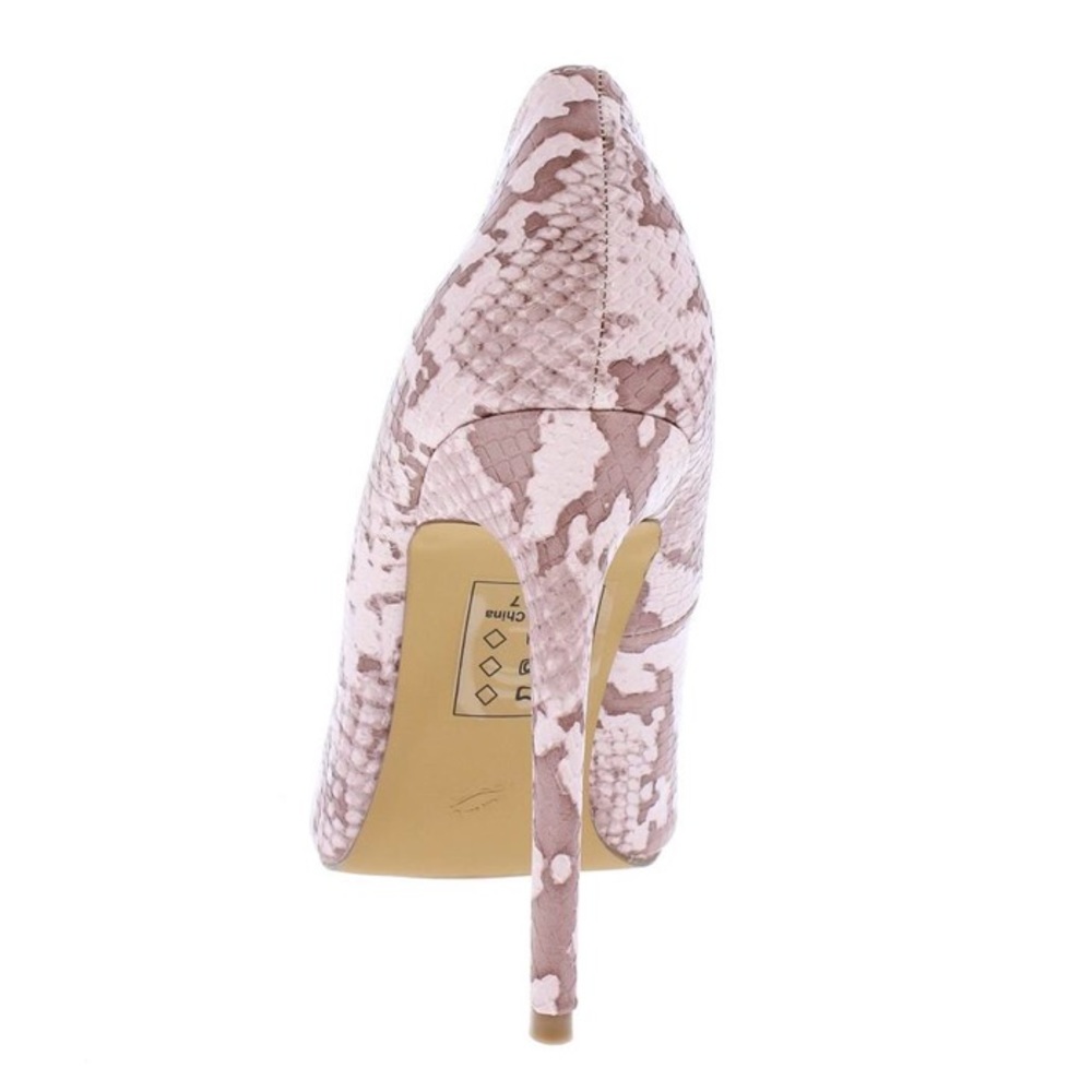 Breann - Mauve Snake Print Stilettos - Picture 5 of 5